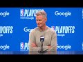Steve Kerr on Jimmy Butler's Injury, Warriors Series vs. Rockets
