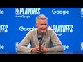 Steve Kerr on Jimmy Butler's Injury, Warriors Series vs. Rockets