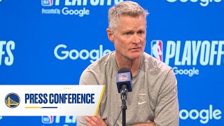 Steve Kerr on Jimmy Butler's Injury, Warriors Series vs. Rockets