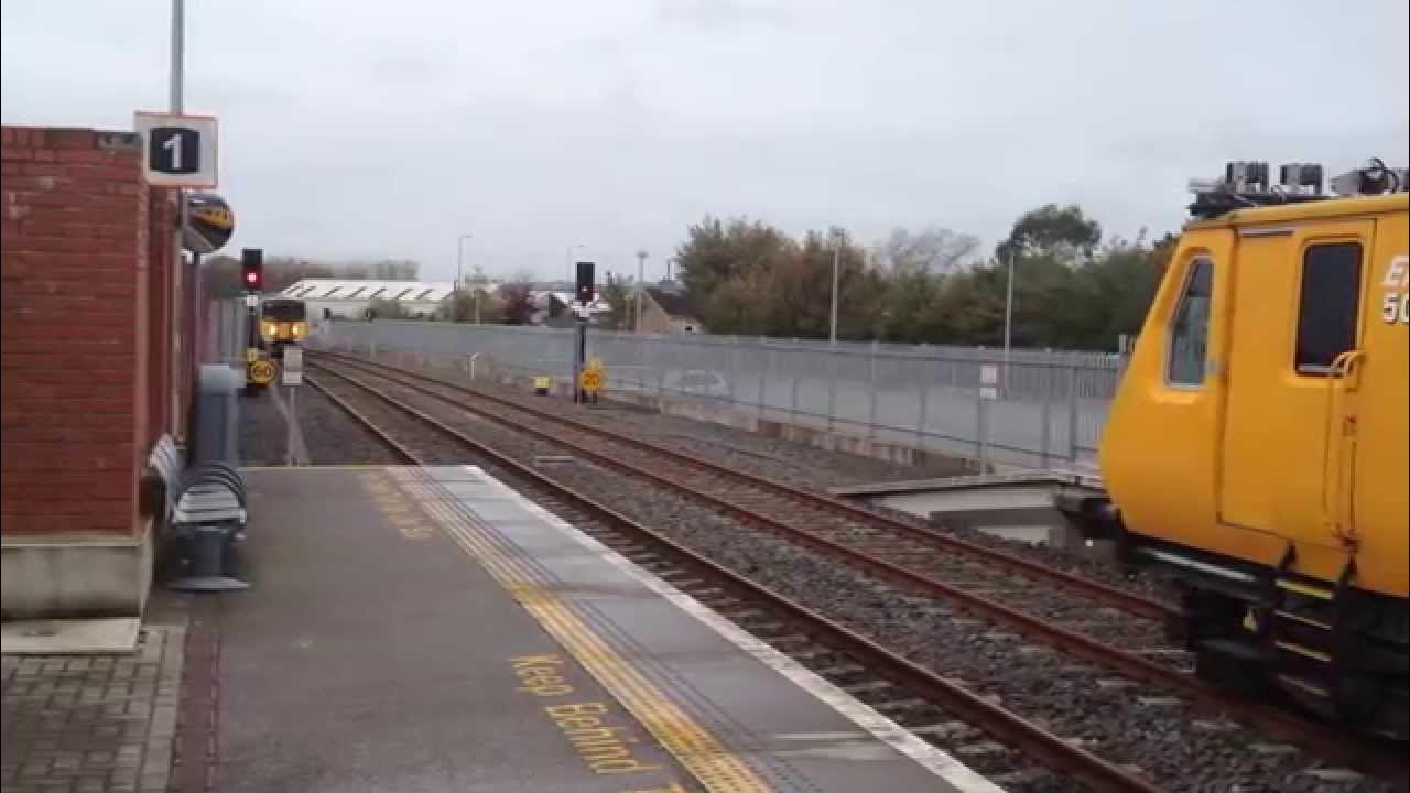 EXTREMLY RARE Irish Rail Track Recording Vehicle 700 EM 50 & 2614/