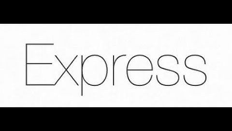 How to install Express.js with Node.Js using package.json & NPM