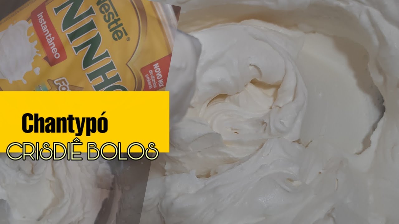 Creme de leite ninho para bolo de pote