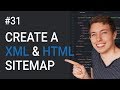 31: How to Create an XML Sitemap | Register a Sitemap with Google | Learn HTML & CSS | HTML Tutorial