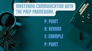 Mastering Communication with the PREP Framework