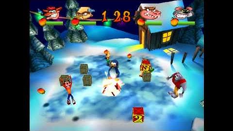 Crash Bash - Snow Bash - Gold Relic