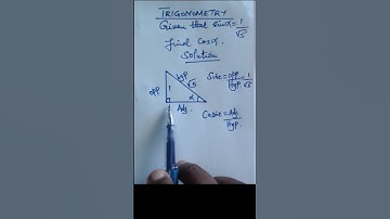 TRIGONOMETRIC RATIOS
