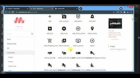 11 Materialize Button