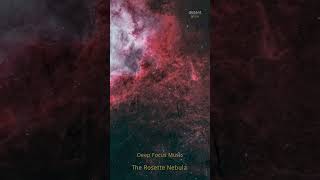 Inside the Rosette Oxygen Glowing Blue in the Void  #deepspace #ambient #telescope #astrophotography