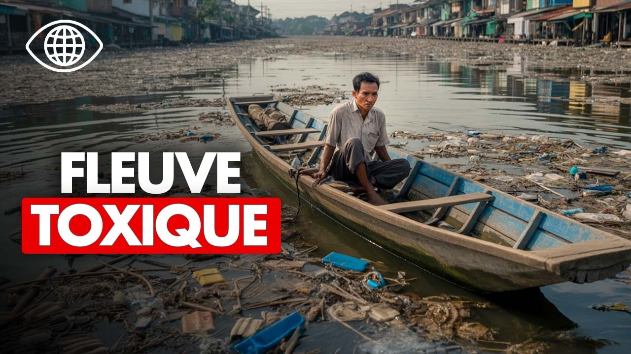 En INDONÉSIE, le fleuve le plus POLLUÉ du monde (CITARUM) - Reportage Complet - ES
