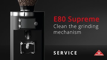 Mahlkönig E80S | Clean the grinding mechanism