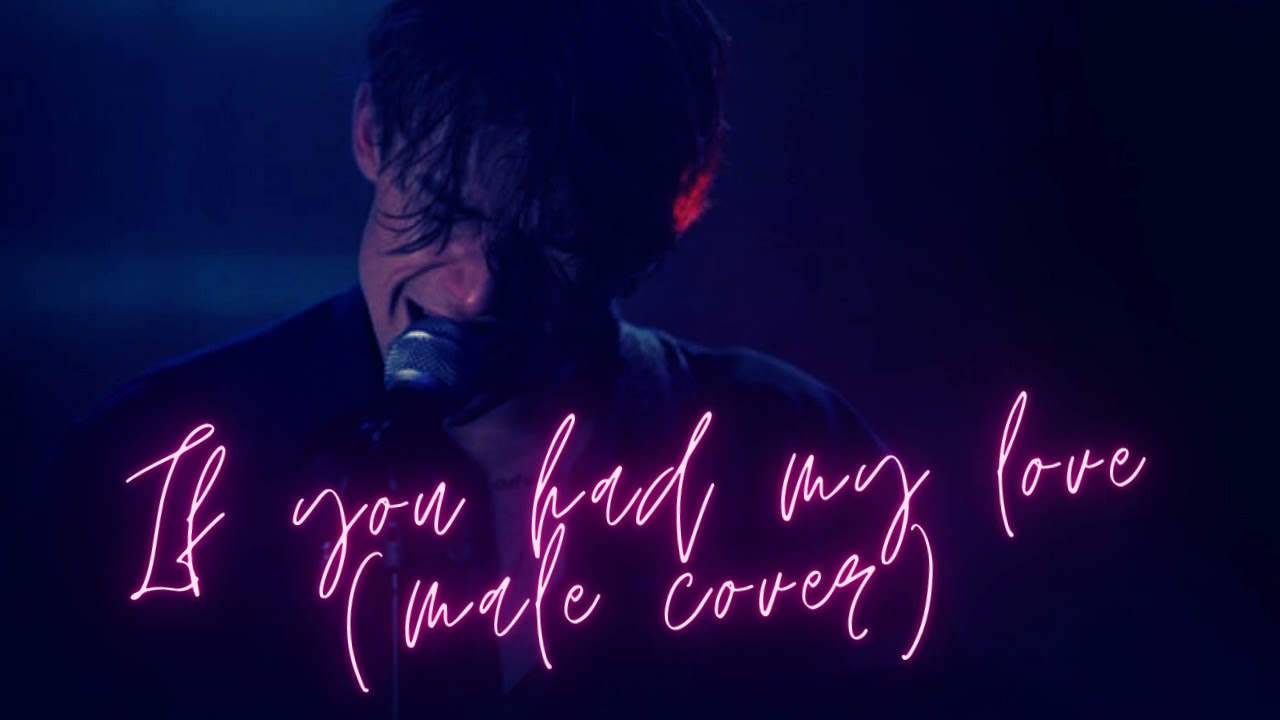 Jennifer Lopez - If you had my love (MALE COVER) Acoustic version