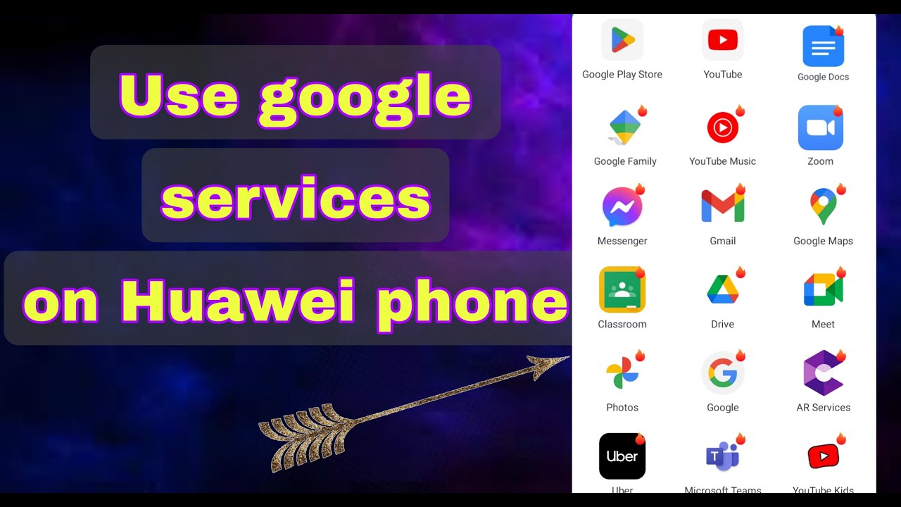Using Google Services How to use google services in #Huawei device in 2024 - YouTube