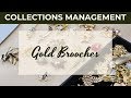 Gold Brooches - Collections Management