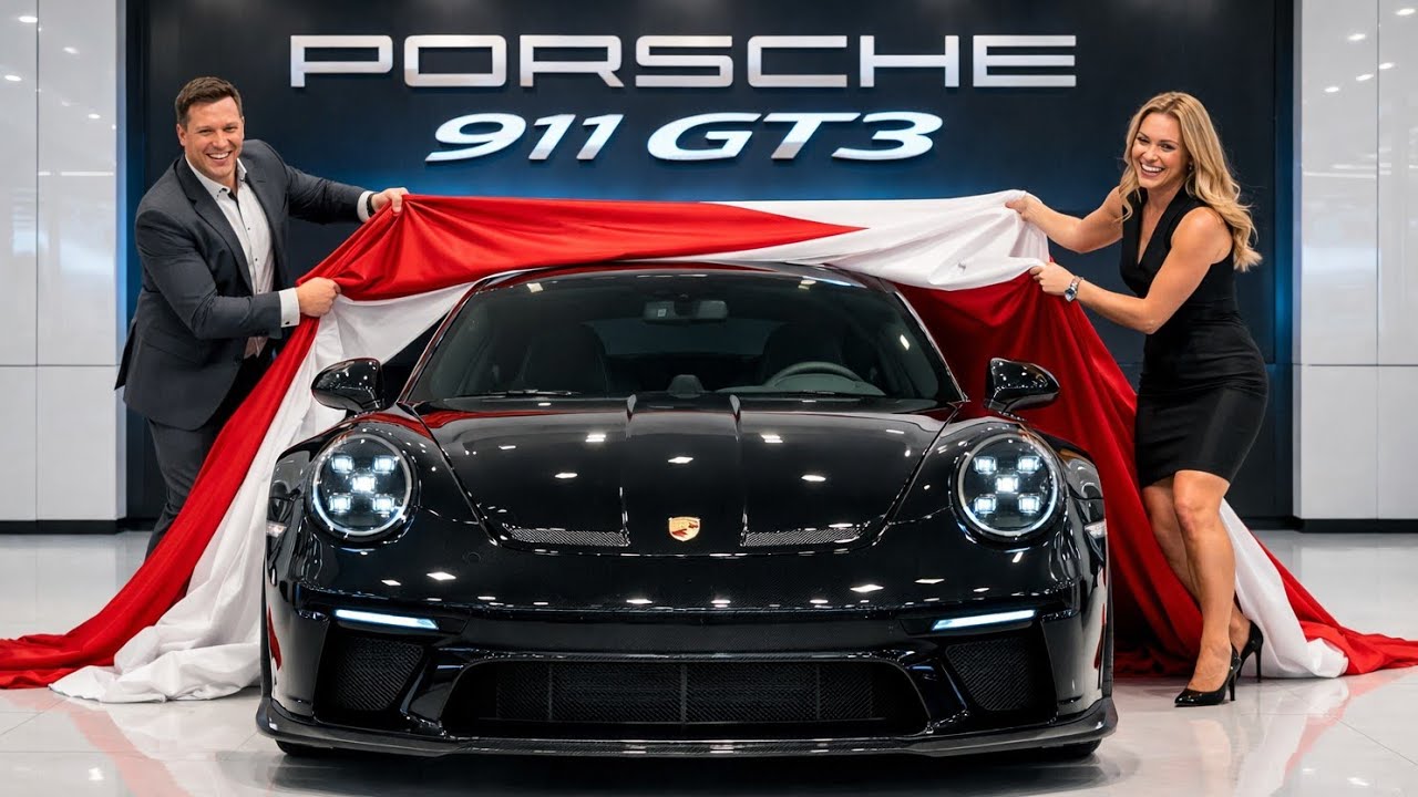 Обзор Porsche 911 GT3 в черном цвете | Технические характеристики, особенности и производительнос...
