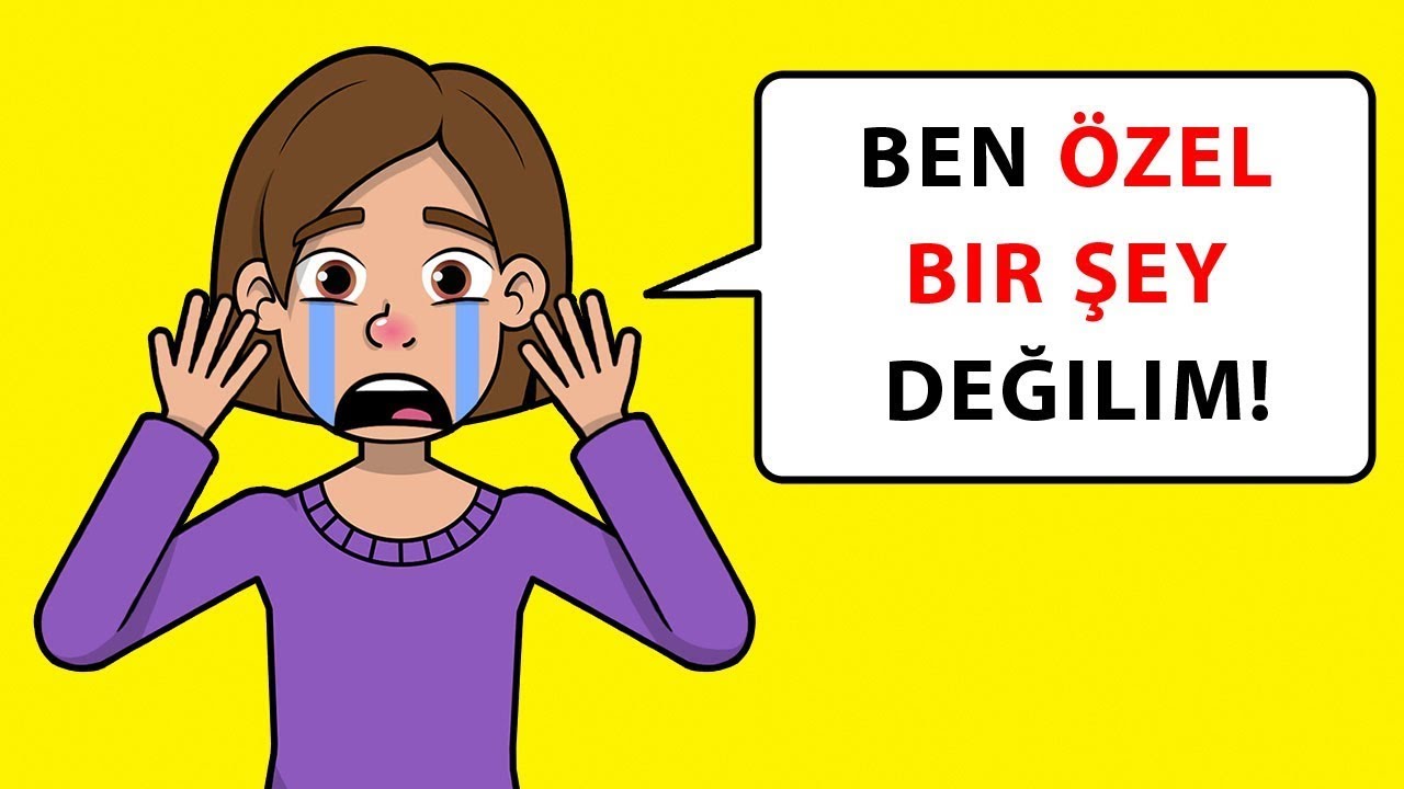 Sıradan ve sıkıcıyım sadece