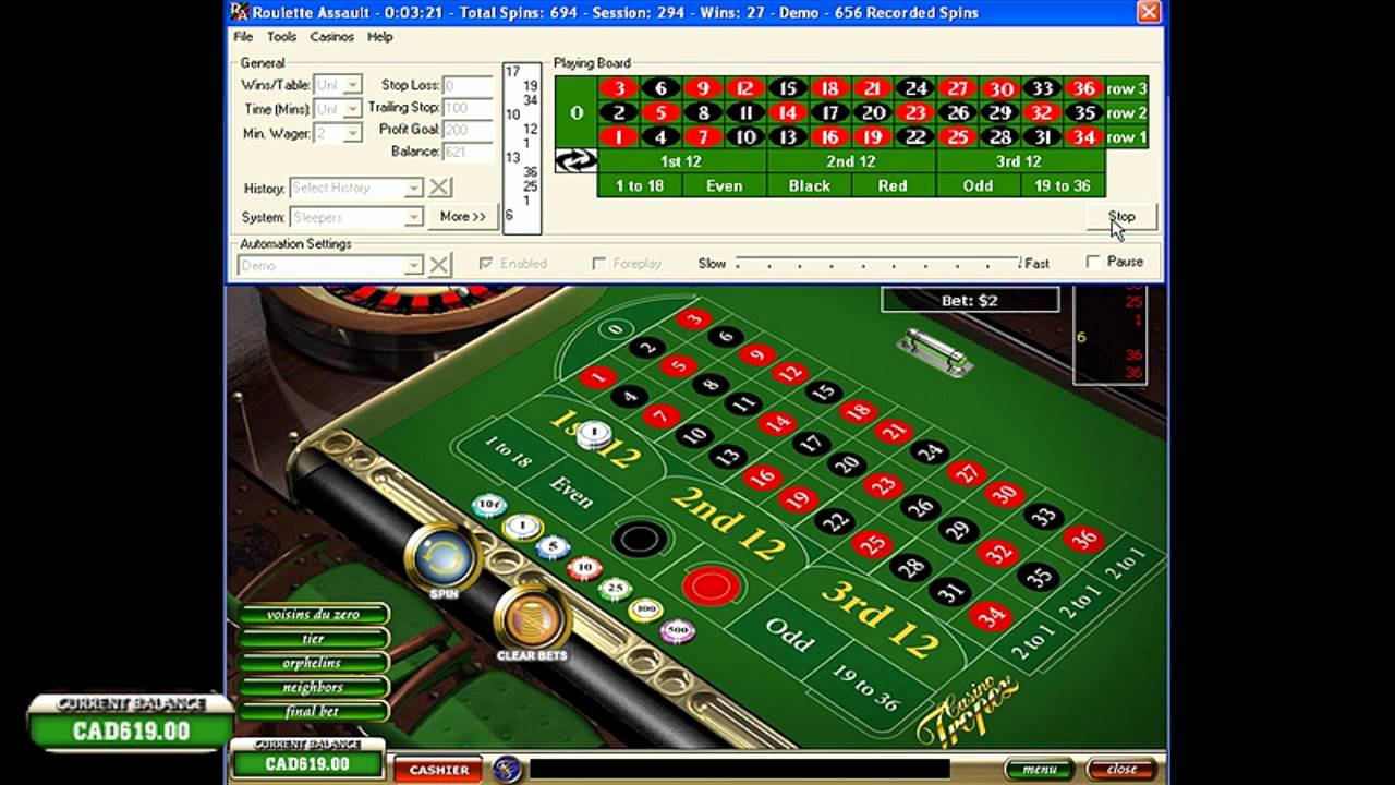 Roulette Assault выигрыш в рулетку 200 за 8мин (Sleeper System) YouTube