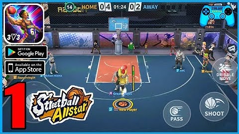 Streetball Allstar (Basketball Game) Gameplay Walkthrough (Android/iOS) Part 1