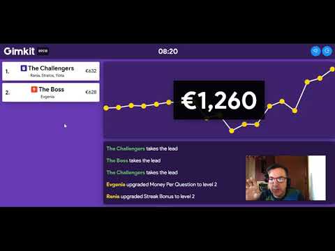 Gimkit live. Lesson warmer for your ELT online class