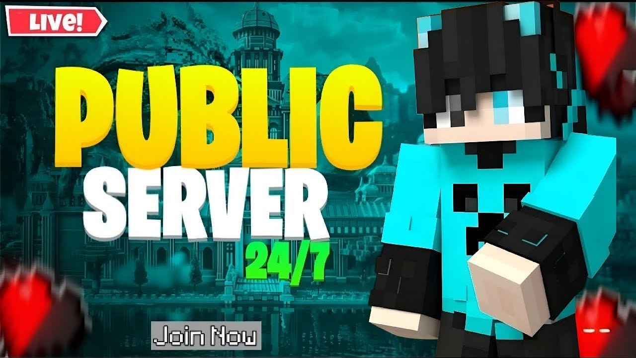 🚨 Brand New Public Survival SMP Live Server Minecraft 1.21+ 🔥 | Java ...