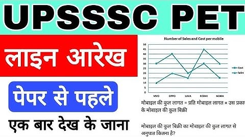 DI for PET | UPSSSC PET EXAM | UPSSSC PET line graph ( रेखा आरेख) || PET Maths class|
