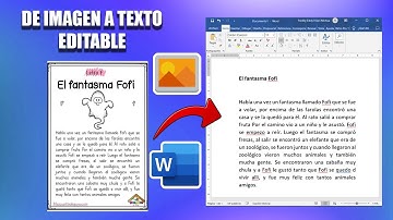 Como Convertir una IMAGEN a TEXTO EDITABLE 💻⌨📄 SUPER FACIL Y RAPIDO