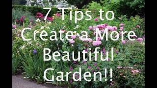 "7 Tips to Make Your Spring Garden More Beautiful!!