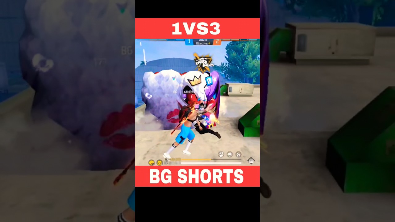 😈Inbreakable 1vs3🤯 