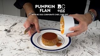 Pumpkin Flans with Chef Dez