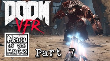 Bossfight time with a Cyberdemon | DOOM VFR on Oculus Rift - Part 7