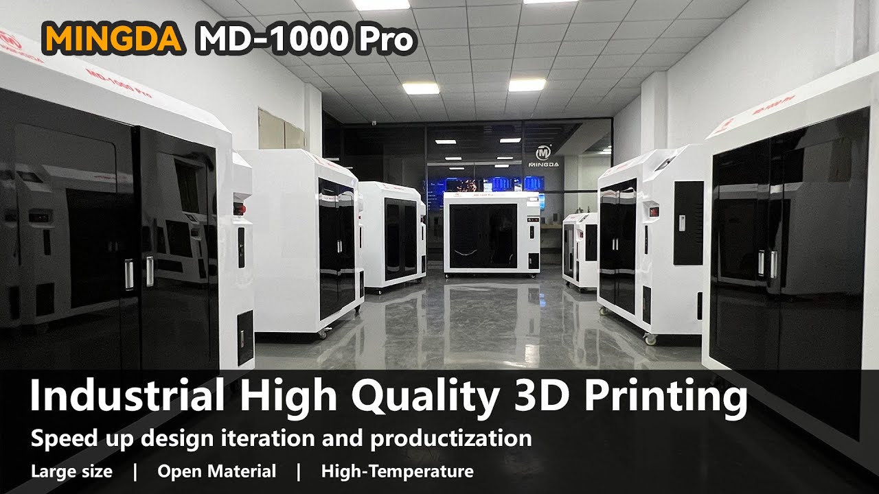 Imprimante 3D Industrielle Très Grand Format Mingda MD-1000 Pro