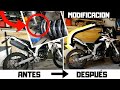 BAJANDO la ALTURA de la moto!! || Guerrero GXR || Corven TXR || Tutorial