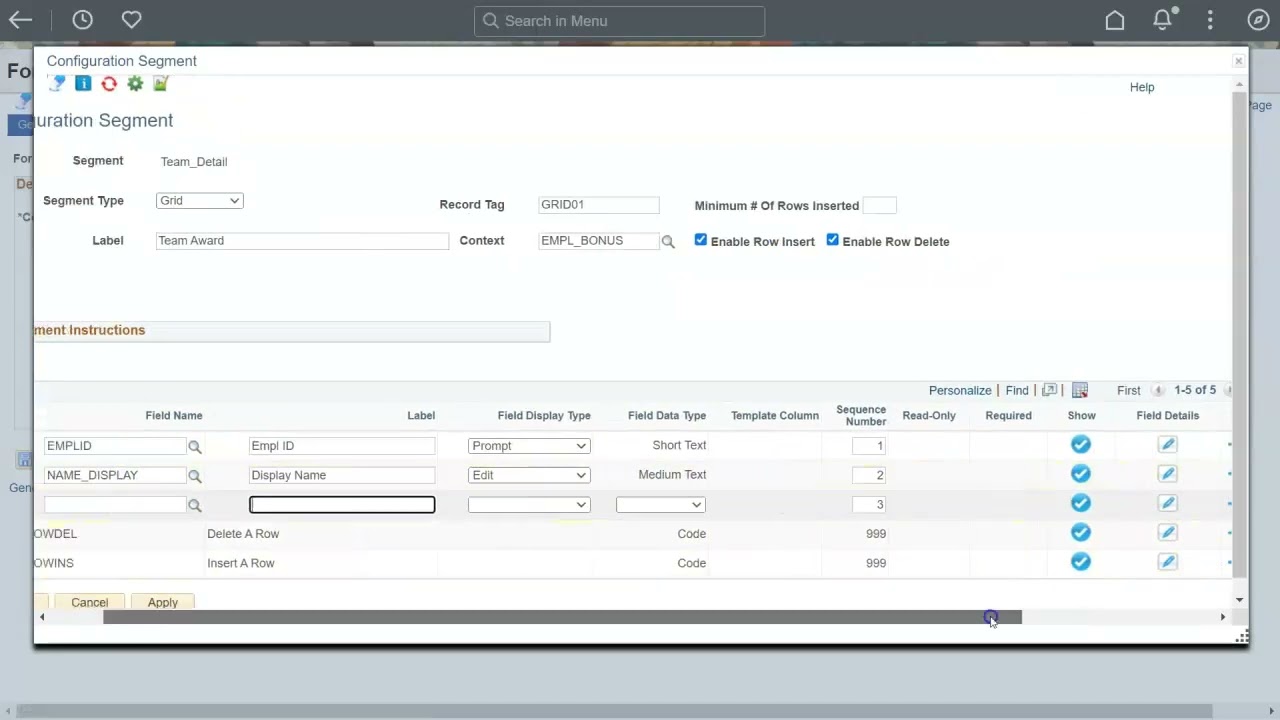 Building a Better PeopleSoft eForm (Part 1 of 10): Creating pages, segments, and fields