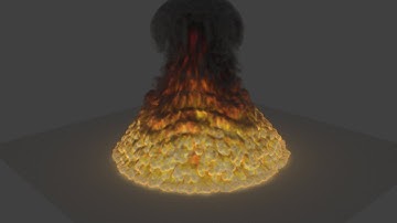 How to create fire in blender 2.71 Cycles Video