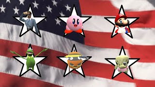 The Stars Of The Mushroom Kingdom Sings The National Anthem