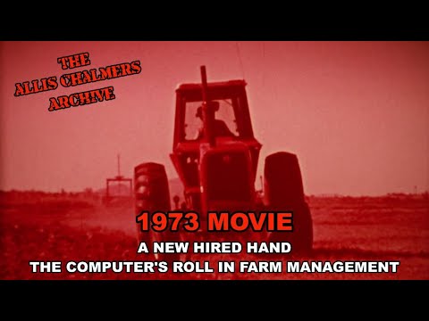 1973 Allis Chalmers Movie A New Hired Hand The Computer's Role In Farm Management.