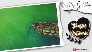 HOW TO DRAW A SNAKE STEP BY STEP VERY EASY | चित्र बनाना कैसे सीखे | সাপের ছবি আঁকা শেখা টিউটোরিয়াল screenshot 4