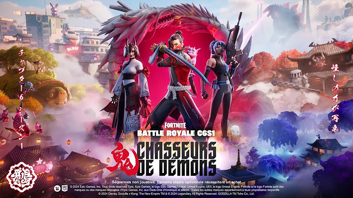 Bande annonce cinématique de Fortnite Battle Royale Chapitre 6   Saison 1   鬼 Chasseurs de démons
