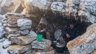 Inside Dolpa’s Coldest Region | A Family’s Real Experience Living in Nature, Caves & Tents🌧️🌧️🌧️