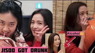 지수 술 취한 Drunk Jisoo Did this [eng subs] || Jisoo interview No Prepare With YoungJi