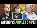 Why everyone HATES THIS HERO — Yatoro vs ARMLET Sniper by Matu