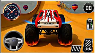 Monster Truck Mega Ramp Stunts 3D: Impossible Car Driving Gameplay (Android) screenshot 5
