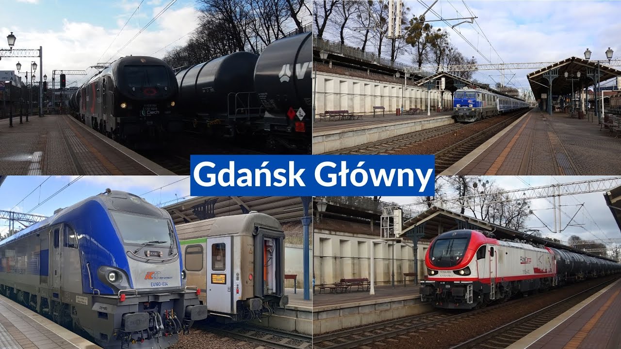 MIJANKA DWÓCH GAM, NAJNOWSZY GRIFFIN I NIE TYLKO! Pociągi Gdańsk Główny część 2