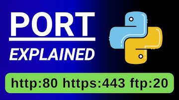 What is a Computer Port? - Port Scanning Example with Python