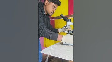 Ginger in microscope 🔥 #shortvideo #science #shortvideo