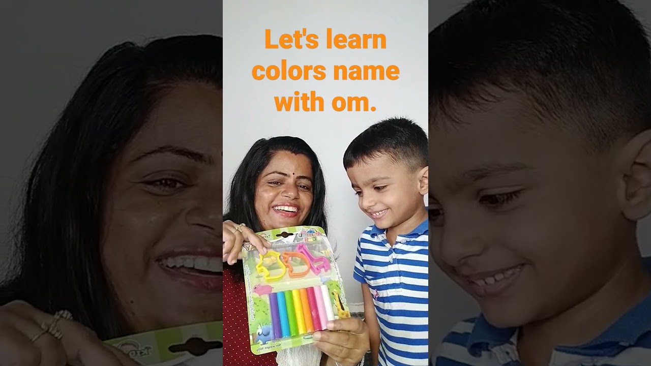 Let's learn colors name with Om. 
