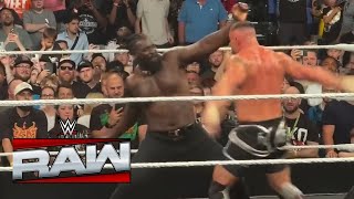 Oba Femi Vs Bron Breakker Full Match WWE Raw 2026 Highlights Review