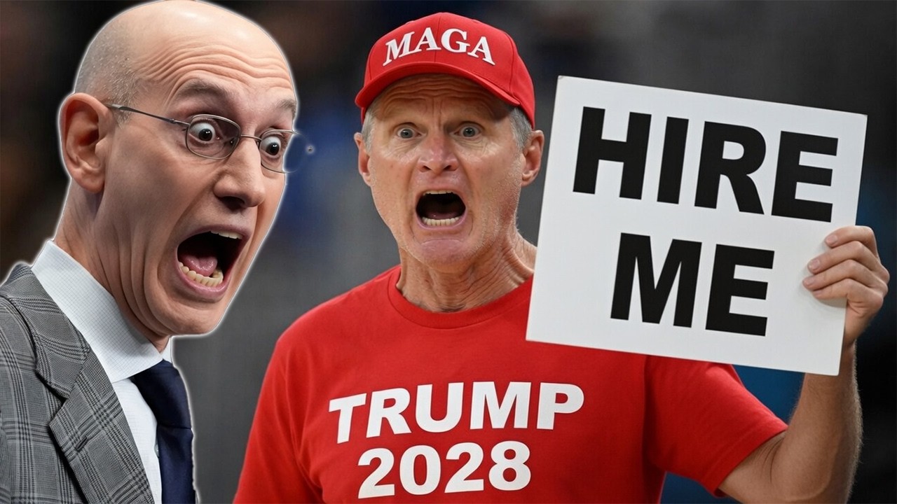 Steve Kerr tries to REVERSE his Trump Derangement to SAVE his NBA Coaching career by SAYING THIS!