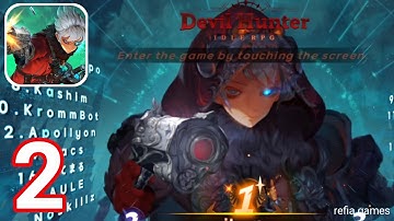 Devil Hunter Idle - Gameplay Walkthrough Part 2 Dungeon ( iOS, Android )