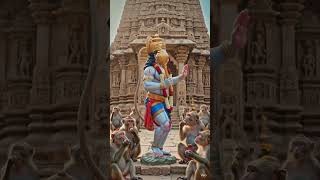 chham chham nache Dekho Veer hanumana Jay hanuman ❤️ #bhakti #sitaram #ram #hanuman