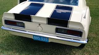 67' Camaro 327 Start up & Walk around